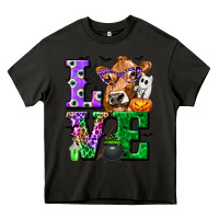 Asphalt love cow halloween tbw Heavy Core Tee - texasbilliewilder
