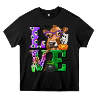 Black love cow halloween tbw Heavy Core Tee - texasbilliewilder