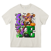 Cream love cow halloween tbw Heavy Core Tee - texasbilliewilder