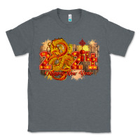 Charcoal Heather year of the dragon chinese new year 2024 Classic Tee - CowGirlArtShop