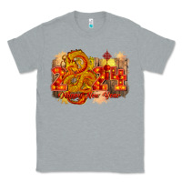 Heather Grey year of the dragon chinese new year 2024 Classic Tee - CowGirlArtShop