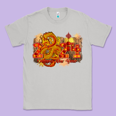 Year Of The Dragon Chinese New Year 2024 Classic Tee Designed By Cowgirlartshop