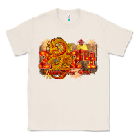 Natural year of the dragon chinese new year 2024 Classic Tee - CowGirlArtShop