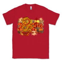 Red year of the dragon chinese new year 2024 Classic Tee - CowGirlArtShop