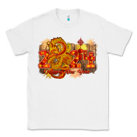 White year of the dragon chinese new year 2024 Classic Tee - CowGirlArtShop