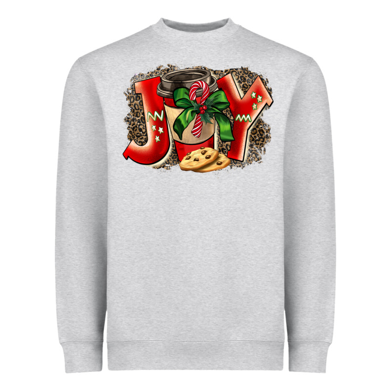 Christmas Joy Coffee Heavyweight Sweatshirt by BarkalooDesign | Teevron