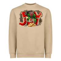 Mushroom christmas joy coffee Heavyweight Sweatshirt - BarkalooDesign