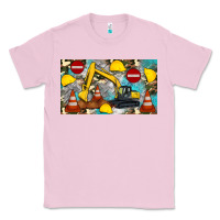 Bubblegum Pink excavator sippy Classic Tee - Artiststas