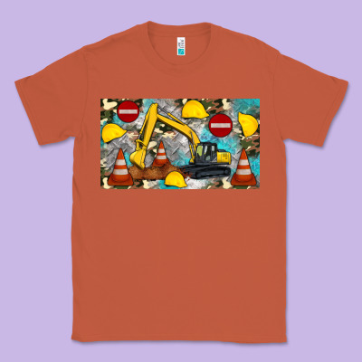 Excavator Sippy Classic Tee Designed By Artiststas