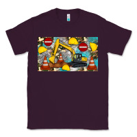 Plum excavator sippy Classic Tee - Artiststas