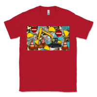 Red excavator sippy Classic Tee - Artiststas