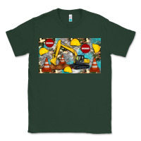 Sports Green excavator sippy Classic Tee - Artiststas