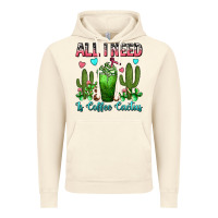 Vintage Artic All I Need Is Coffee Cactus Frappe Vintage Hoodie - FaDigitalArtStudio
