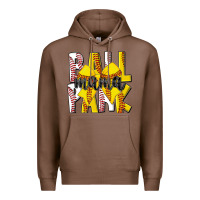 Chestnut ball park mama Premium Hoodie - CowhideDigitalArt