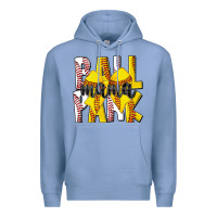 Colony Blue ball park mama Premium Hoodie - CowhideDigitalArt