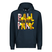 Navy ball park mama Premium Hoodie - CowhideDigitalArt