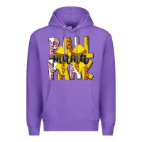 Purple ball park mama Premium Hoodie - CowhideDigitalArt