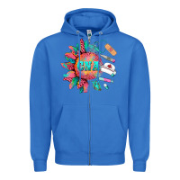 True Royal western certified nurse asistant  medical instruments Zipper Hoodie - BarkalooDesign