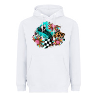 White race sunflower patches Heavyweight Hoodie - AdoDesignShop