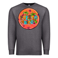 Charcoal Heather puerto rico coasters Premium Sweatshirt - AdoDesignShop