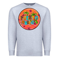 Heather Grey puerto rico coasters Premium Sweatshirt - AdoDesignShop