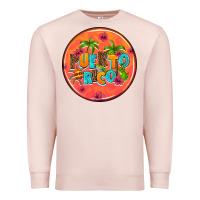 Pale Pink puerto rico coasters Premium Sweatshirt - AdoDesignShop