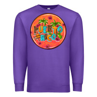 Purple puerto rico coasters Premium Sweatshirt - AdoDesignShop
