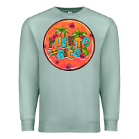 Seafoam puerto rico coasters Premium Sweatshirt - AdoDesignShop