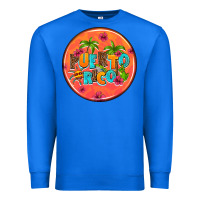 True Royal puerto rico coasters Premium Sweatshirt - AdoDesignShop