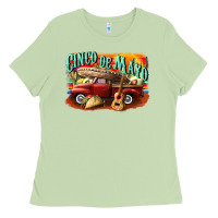 Matcha cinco de mayo truck Ladies Tee - CowGirlArtShop