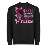 Black with brave wings she flies Heavyweight Sweatshirt - BarkalooDesign