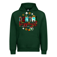 Forest Green Christmas dental hygienist Urban Hoodie - JahusDesignShop