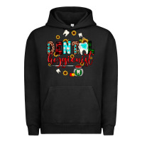 Pigment Black Christmas dental hygienist Urban Hoodie - JahusDesignShop