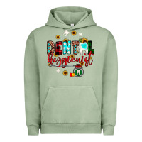 Pigment Oil Green Christmas dental hygienist Urban Hoodie - JahusDesignShop