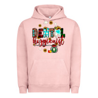 Pigment Salmon Christmas dental hygienist Urban Hoodie - JahusDesignShop