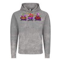 Cloud Rock Mardi Gras Farm Trucks Vintage Hoodie - FaDigitalArtStudio