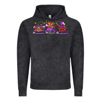 Vintage Black Mardi Gras Farm Trucks Vintage Hoodie - FaDigitalArtStudio