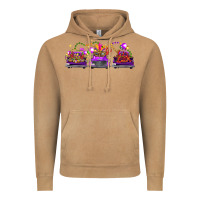 Mardi Gras Farm Trucks Vintage Hoodie | Teevron
