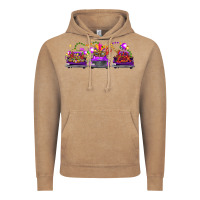 Vintage Coffee Mardi Gras Farm Trucks Vintage Hoodie - FaDigitalArtStudio