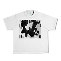 Lunar Rock Black White Cowhide Tumbler Urban Heavy Tee - CowCowDesign