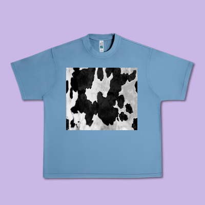 Black White Cowhide Tumbler Urban Heavy Tee Designed By Cowcowdesign