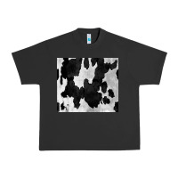 Pigment Black Black White Cowhide Tumbler Urban Heavy Tee - CowCowDesign