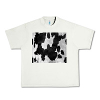 Pistachio Black White Cowhide Tumbler Urban Heavy Tee - CowCowDesign