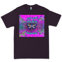 Plum just a girl who loves dragonfiles Premium Tee - TumblerDesignByShophia
