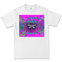 White just a girl who loves dragonfiles Premium Tee - TumblerDesignByShophia