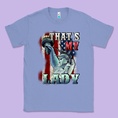 Thats My Lady Classic Tee Designed By Cowgirlartshop