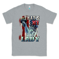 Heather Grey thats my lady Classic Tee - CowGirlArtShop