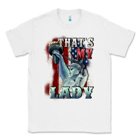White thats my lady Classic Tee - CowGirlArtShop