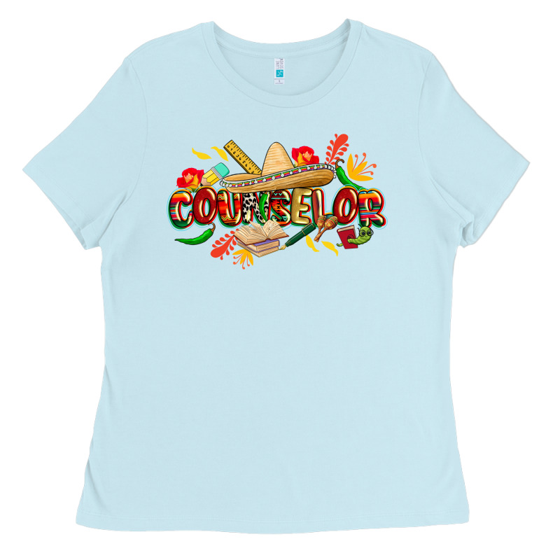 Cinco De Mayo Counselor Ladies Tee by CowGirlArtShop | Teevron