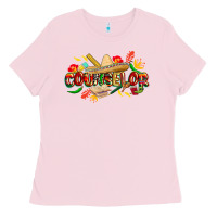 Bubblegum Pink cinco de mayo counselor Ladies Tee - CowGirlArtShop